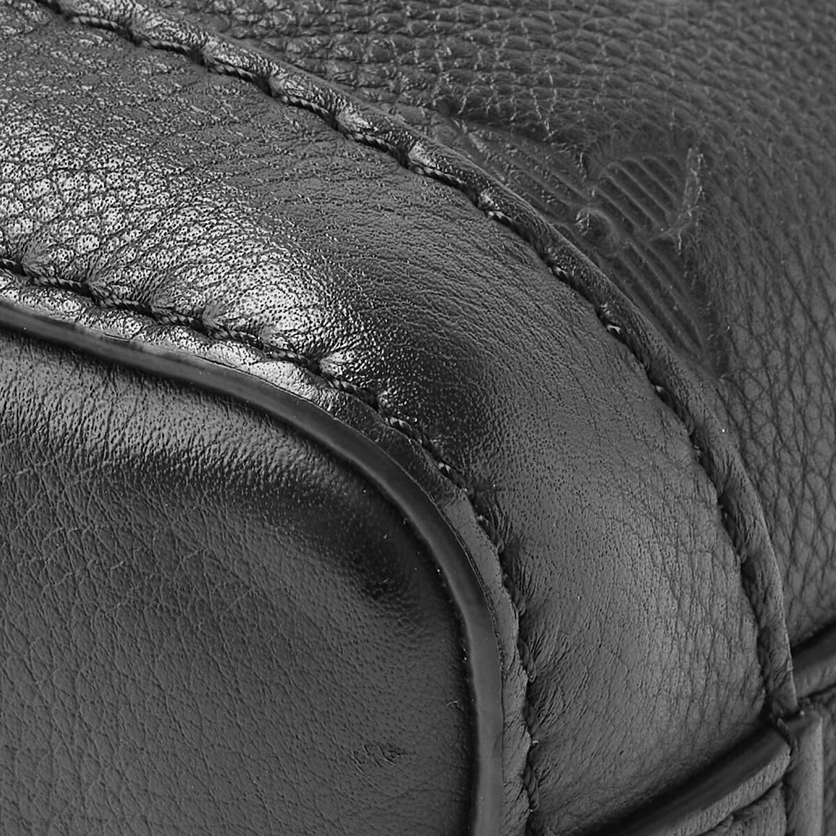 Louis Vuitton Noe Sling Shoulder Bag Monogram Unplant Noir Black Metal Fittings Pre-Owned - Vintage La Charme