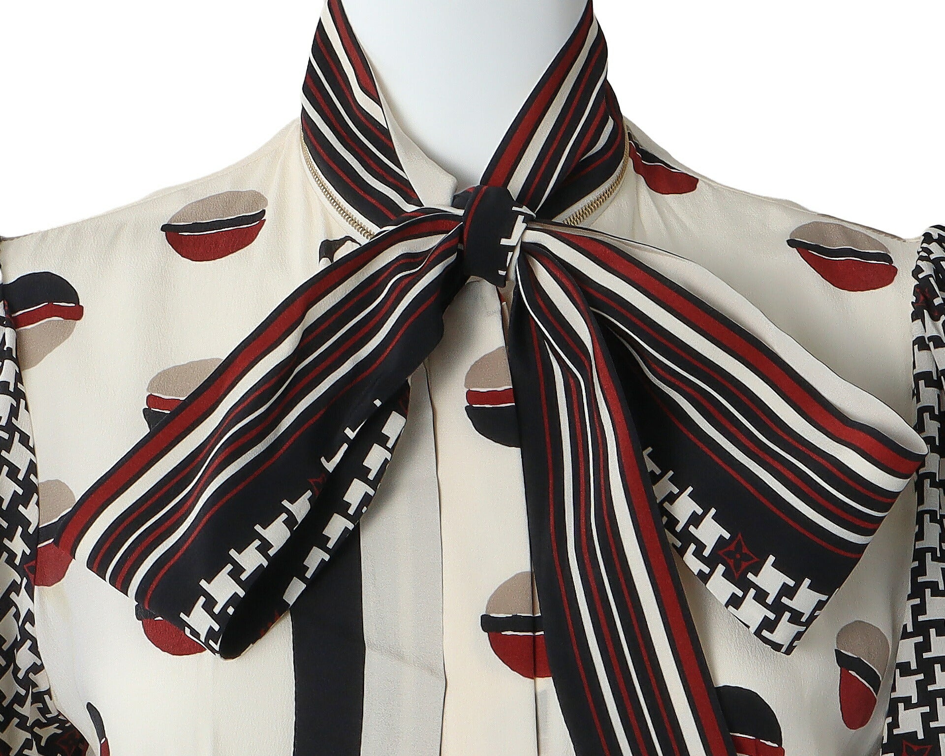 Louis Vuitton Dress, Tweed, Wool Silk Blend, Brown, Gold-Tone Hardware, Pre-Owned - Vintage La Charme