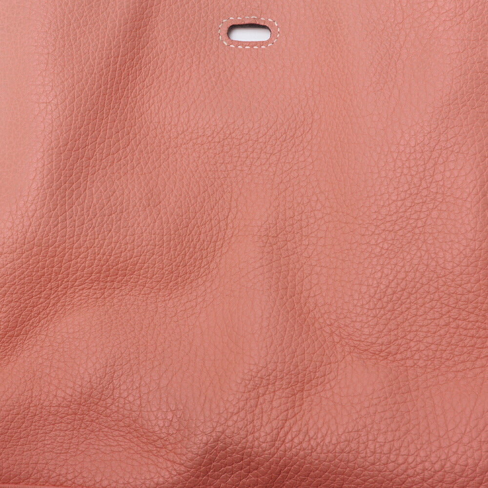 HERMES Lindy 34 Shoulder Bag, Tryon Clemence, Crevette, Silver-Tone Hardware, Pre-Owned - Vintage La Charme