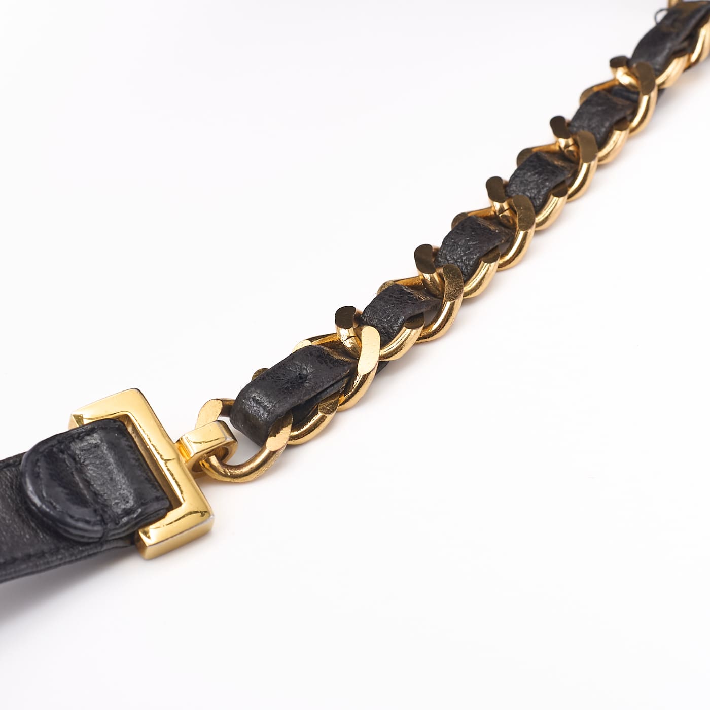 CHANEL Chain Backpack Bag, Matelasse, Lambskin, Black, Gold-Tone Hardware, Pre-Owned - Vintage La Charme