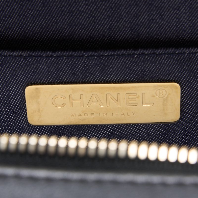 CHANEL Waist Pouch Shoulder Bag, Coco Mark, Lambskin, Black, Gold-Tone Hardware, Pre-Owned - Vintage La Charme