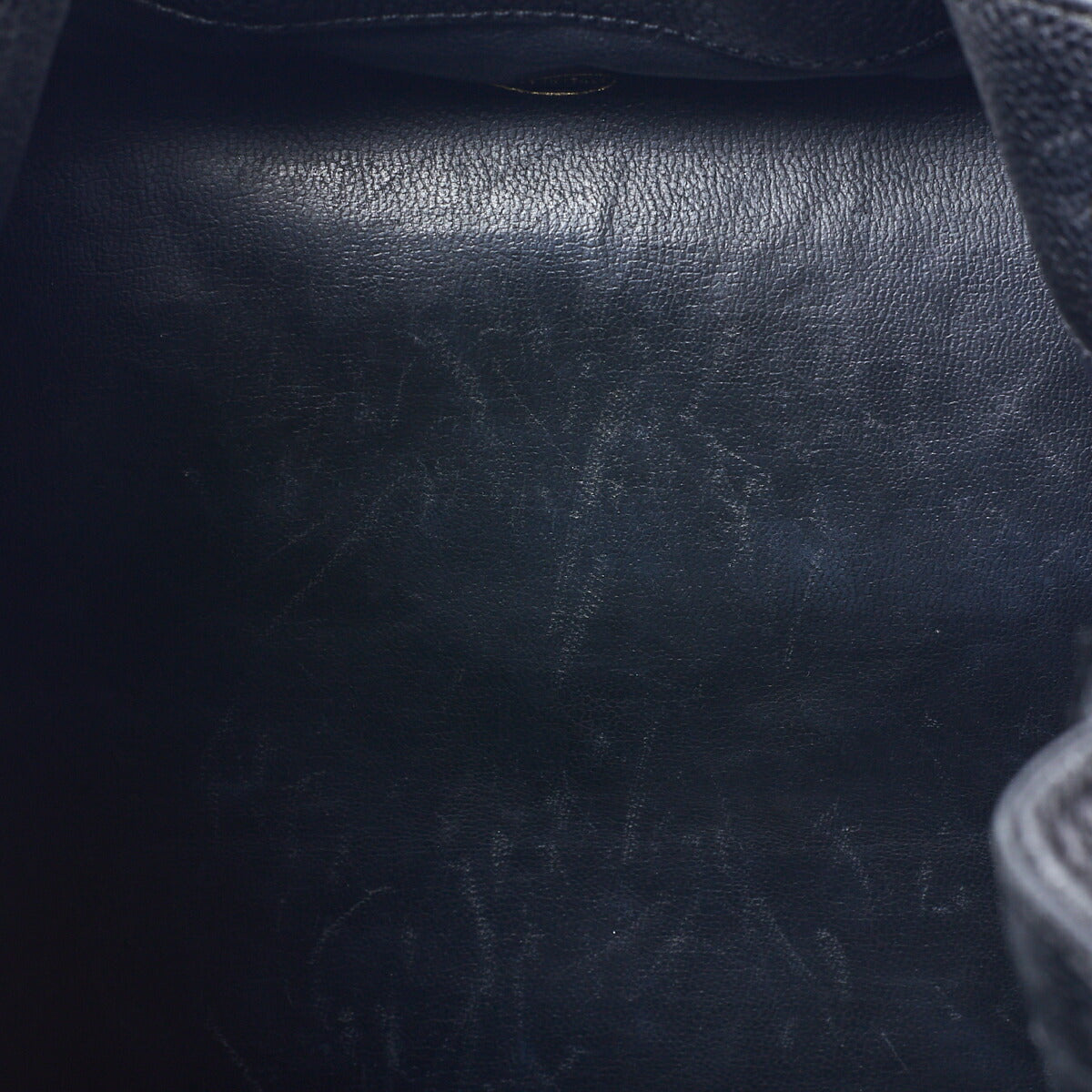 CHANEL Chain Shoulder Backpack Bag, Outside Flap, Drawstring Type, Caviar Skin, Black, Gold-Tone Hardware, Pre-Owned - Vintage La Charme