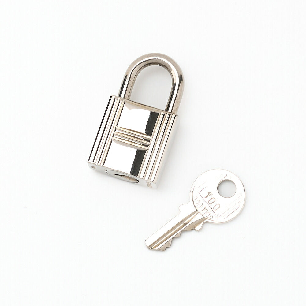 HERMES Picotin Lock PM Handbag Tryon Clemence Chocolat Silver-Tone Hardware Pre-Owned - Vintage La Charme