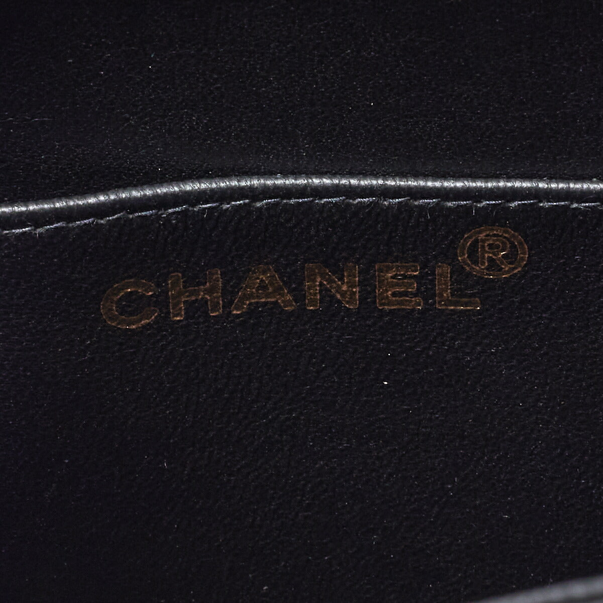 CHANEL Business Bag, Matelasse, Enamel, Black, Gold-Tone Hardware, Pre-Owned - Vintage La Charme