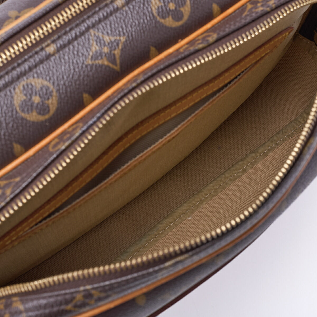 Louis Vuitton Shoulder Bag, Monogram Reporter PM, Brown, Gold-Tone Hardware, Pre-Owned - Vintage La Charme