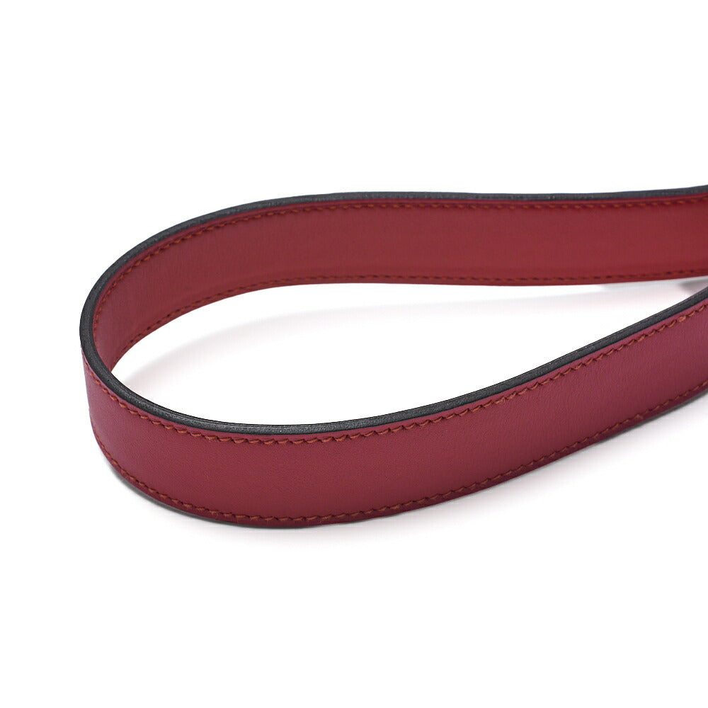 HERMES Mini Lindy 18 2WAY Shoulder Bag Swift Crocodile Rose Shocking Silver-Tone Hardware Pre-Owned - Vintage La Charme