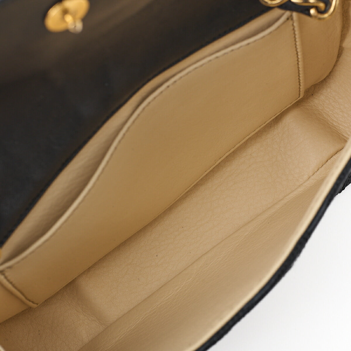 CHANEL Shoulder Bag, Decacoco Push Lock, Matelasse, Lambskin, Black, Gold-Tone Hardware, Pre-Owned - Vintage La Charme