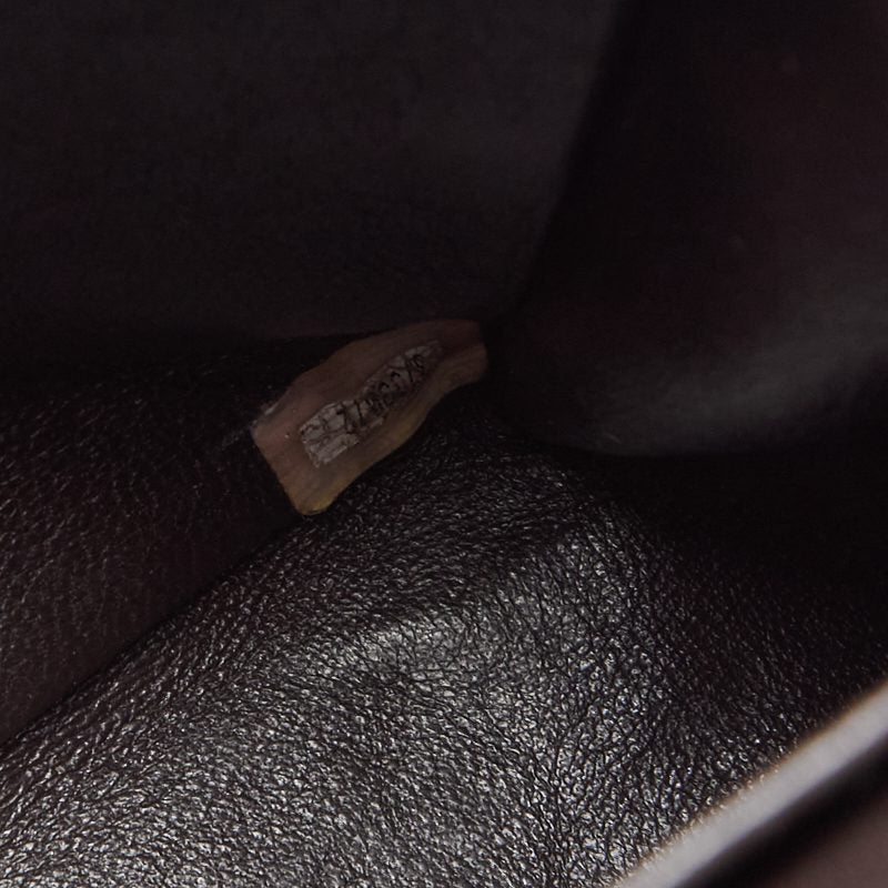 CHANEL Chain Backpack Bag, Matelasse, Turn Lock, Lambskin, Brown, Gold-Tone Hardware, Pre-Owned - Vintage La Charme