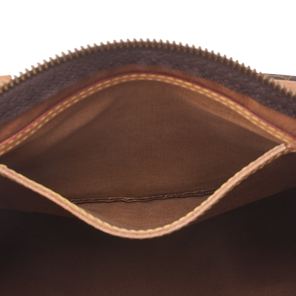 LOUIS VUITTON Louis Vuitton Monogram Speedy 30 Handbag M41526 Brown Gold-Tone Hardware, Pre-Owned