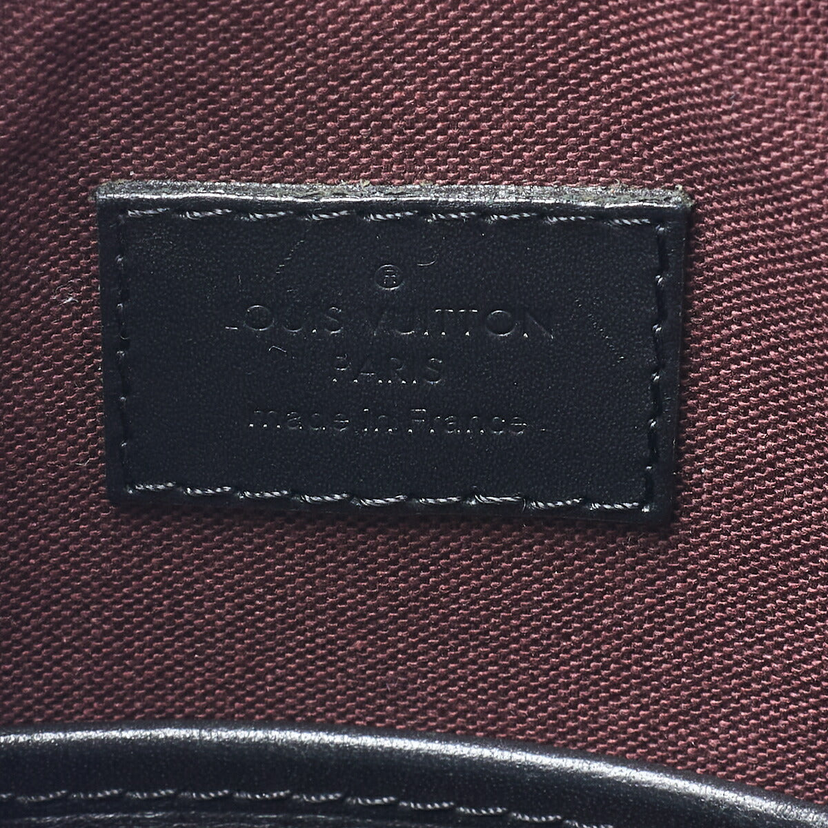 Louis Vuitton Shoulder Bag, Monogram Macassar, PVC Leather, Black, Silver-Tone Hardware, Pre-Owned - Vintage La Charme