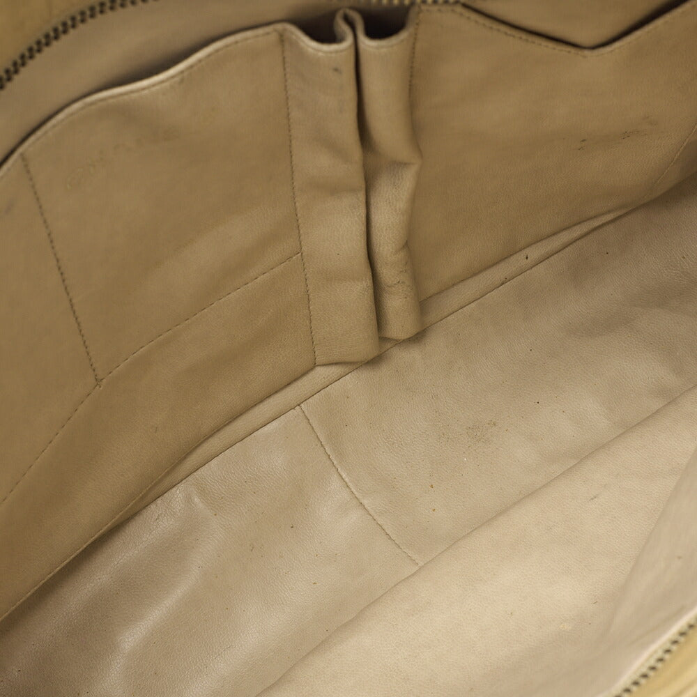 CHANEL Shoulder Bag, Matelasse Coco Charm, Lambskin, Beige, Gold-Tone Hardware, Pre-Owned - Vintage La Charme