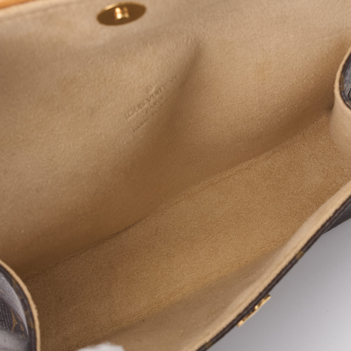 Louis Vuitton Shoulder Bag, Florentine, Monogram, Canvas, Brown, Gold-Tone Hardware, Pre-Owned - Vintage La Charme