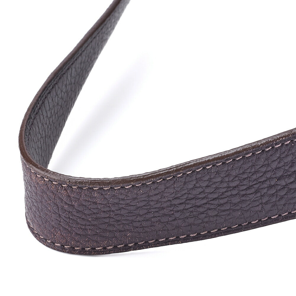 HERMES Lindy 30 2WAY Shoulder Bag Tryon Clemence Raisin Gold-Tone Hardware Pre-Owned - Vintage La Charme