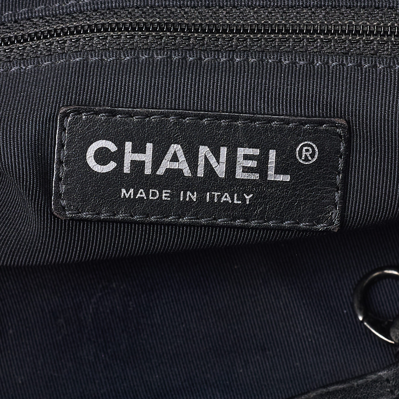 CHANEL Shoulder Bag, Coco Mark, Matelasse, Sparkle Leather, Black, Silver-Tone Hardware, Pre-Owned - Vintage La Charme