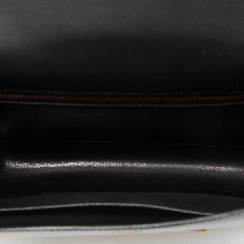 HERMES Constance 23 Shoulder Bag, Mini Shoulder Bag, Box Calf, Black, Gold-Tone Hardware, Pre-Owned - Vintage La Charme