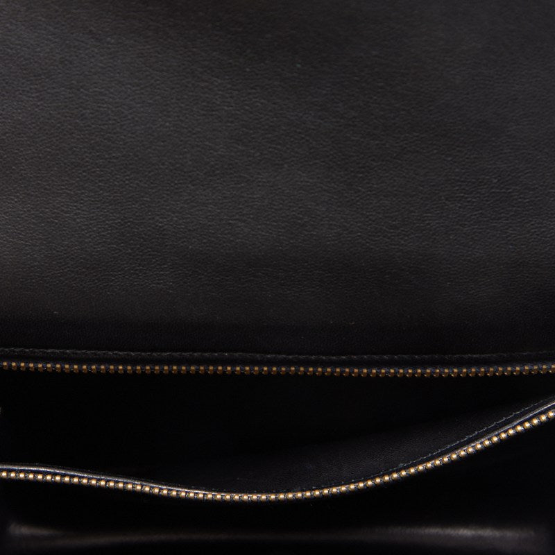 HERMES Constance 23 Shoulder Bag, Mini Shoulder Bag, Box Calf, Black, Gold-Tone Hardware, Pre-Owned - Vintage La Charme