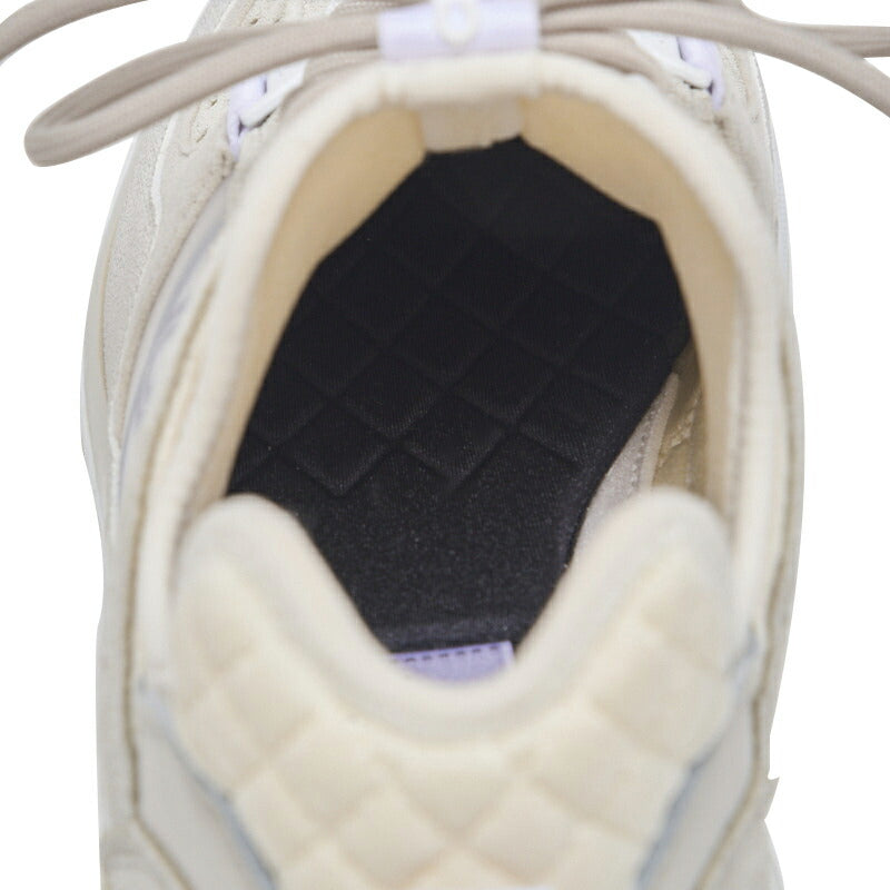 CHANEL Sneakers, Coco Mark, Suede, Light Gray, Gold-Tone Hardware, Pre-Owned - Vintage La Charme