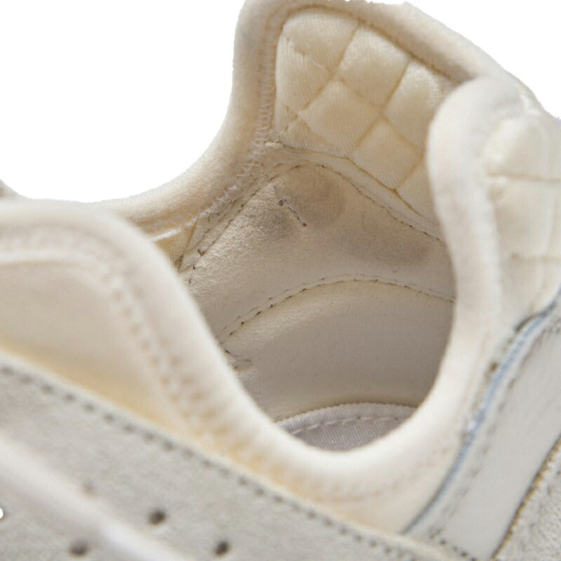 CHANEL Sneakers, Coco Mark, Suede, Light Gray, Gold-Tone Hardware, Pre-Owned - Vintage La Charme