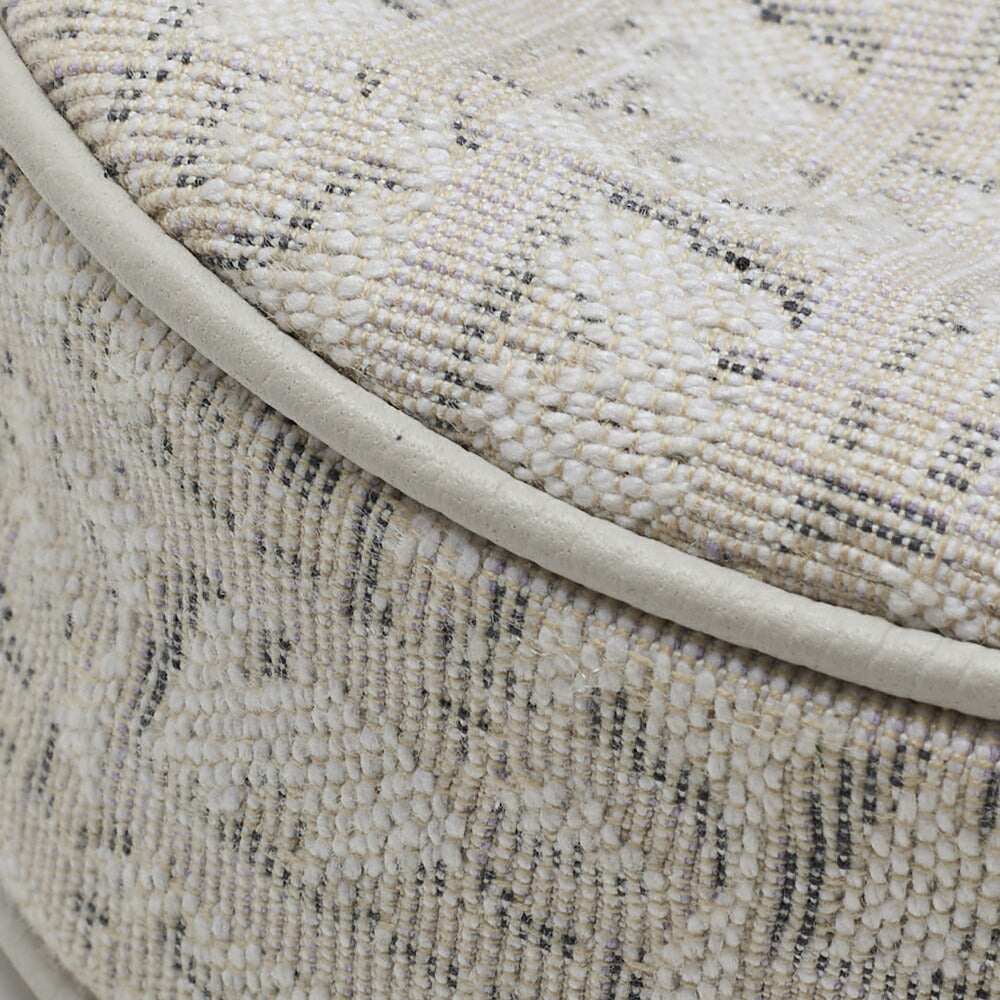 Dior Saddle Bag, Jacquard Trotter, Canvas, White, Silver-Tone Hardware, Pre-Owned - Vintage La Charme