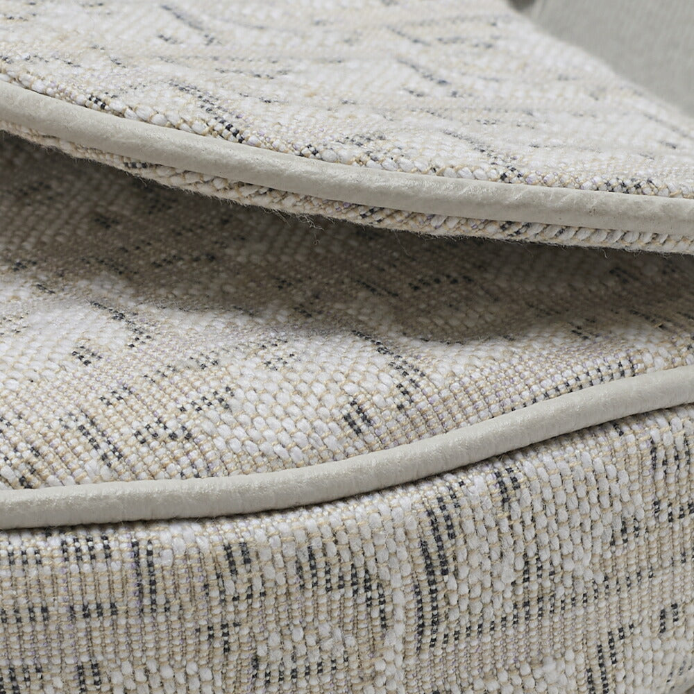 Dior Saddle Bag, Jacquard Trotter, Canvas, White, Silver-Tone Hardware, Pre-Owned - Vintage La Charme