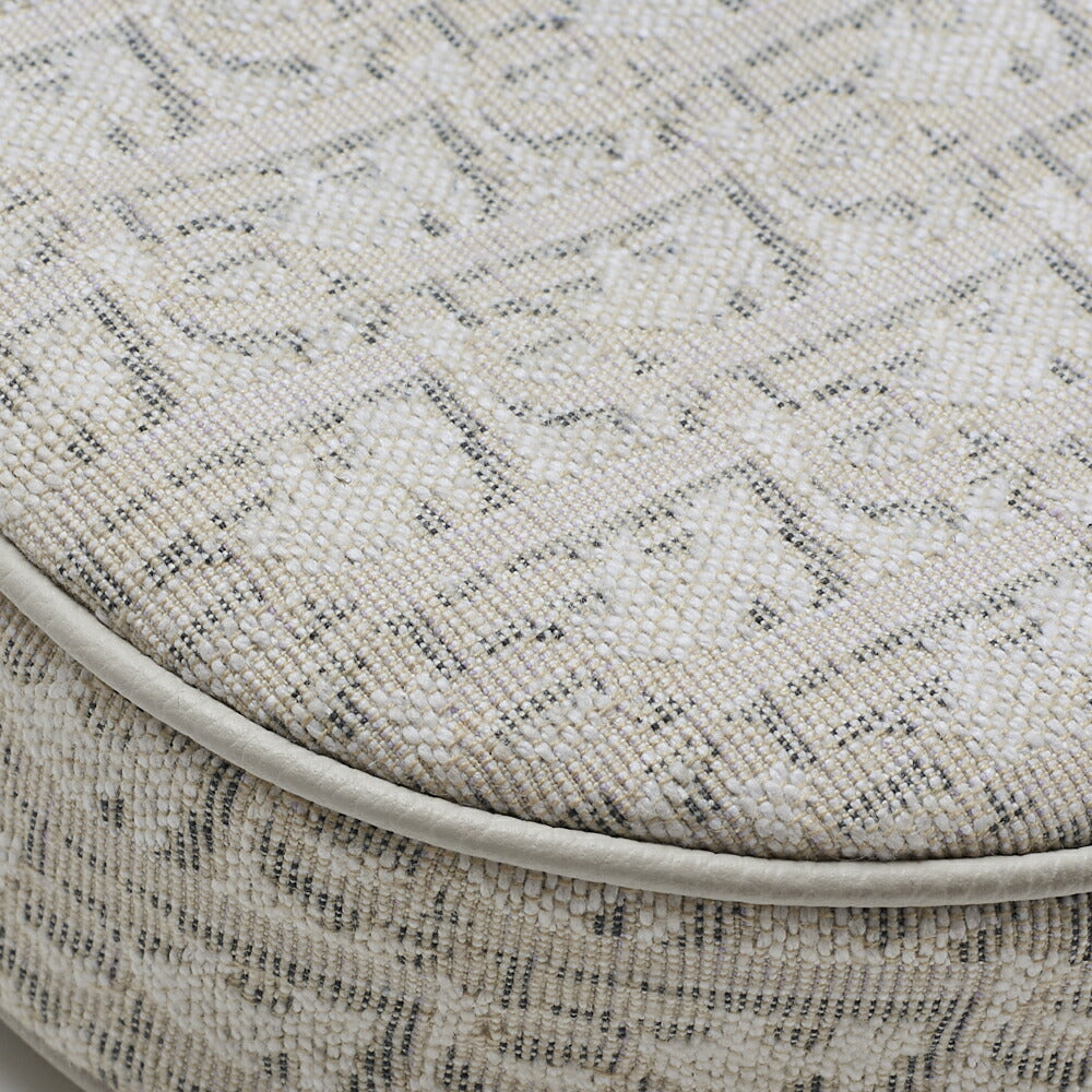 Dior Saddle Bag, Jacquard Trotter, Canvas, White, Silver-Tone Hardware, Pre-Owned - Vintage La Charme