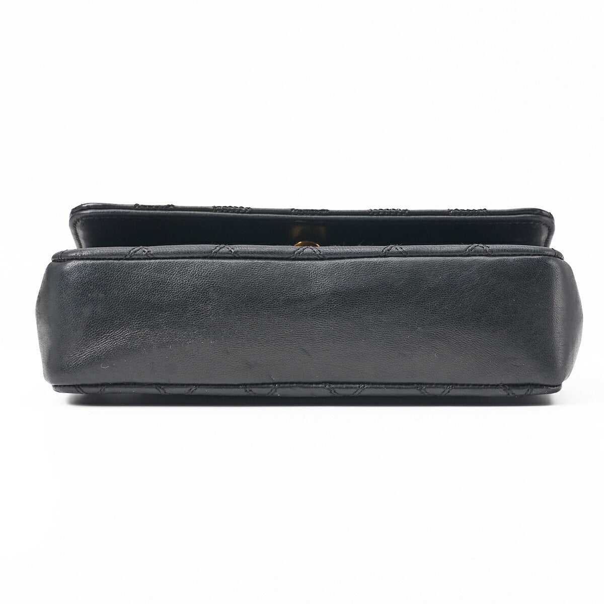 CHANEL Shoulder Bag, Decacoco Push Lock, Matelasse, Lambskin, Black, Gold-Tone Hardware, Pre-Owned - Vintage La Charme