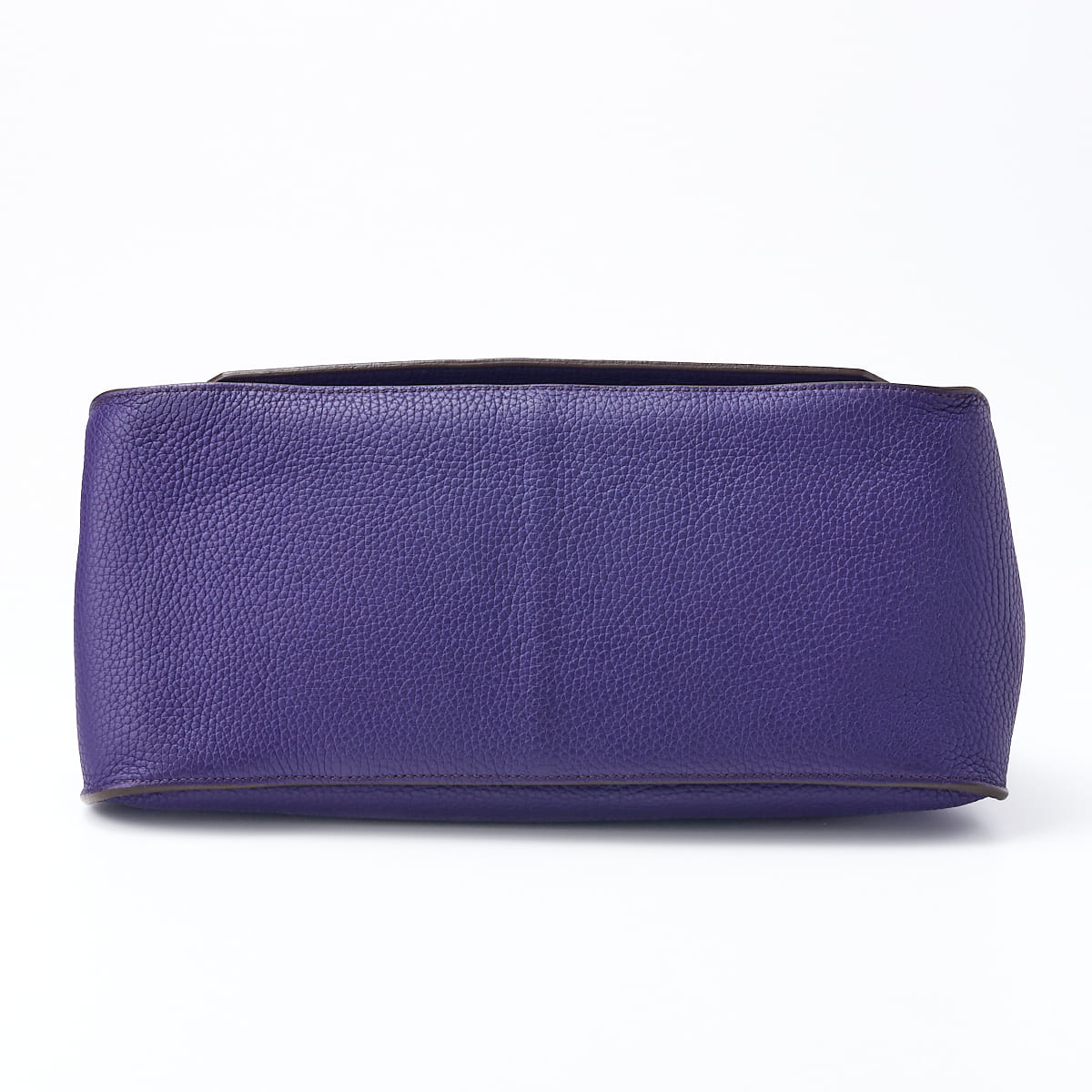 HERMES Gypsiere 34 Shoulder Bag Tryon Clemence Ultraviolet Silver-Tone Hardware Pre-Owned - Vintage La Charme