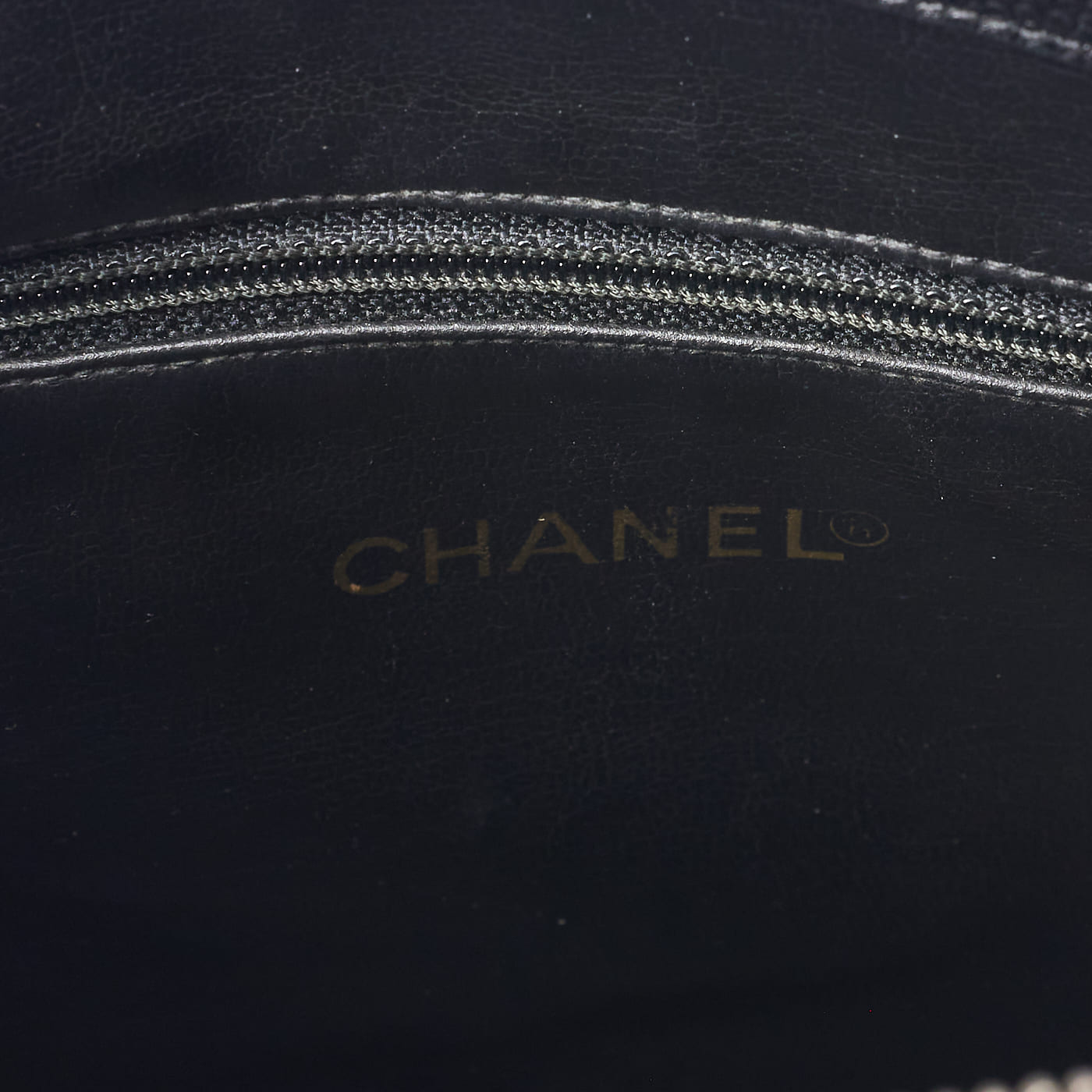 CHANEL Tote Bag, Outside Flap, Double Chain Shoulder, Caviar Skin, Black, Gold-Tone Hardware, Pre-Owned - Vintage La Charme