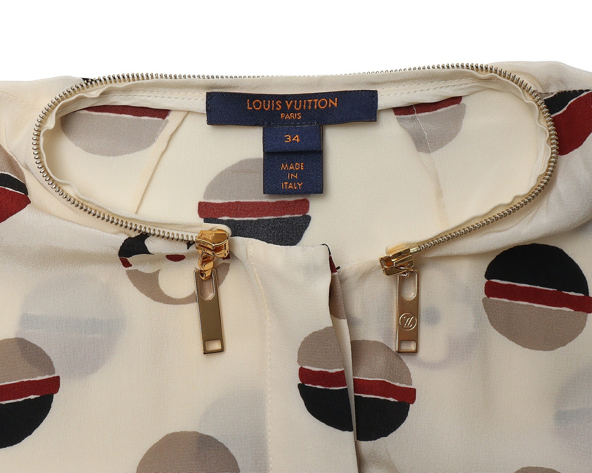 Louis Vuitton Dress, Tweed, Wool Silk Blend, Brown, Gold-Tone Hardware, Pre-Owned - Vintage La Charme