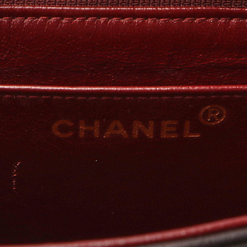 CHANEL Shoulder Bag, Matelasse, Chain Shoulder, Lambskin, Black, Gold-Tone Hardware, Pre-Owned - Vintage La Charme