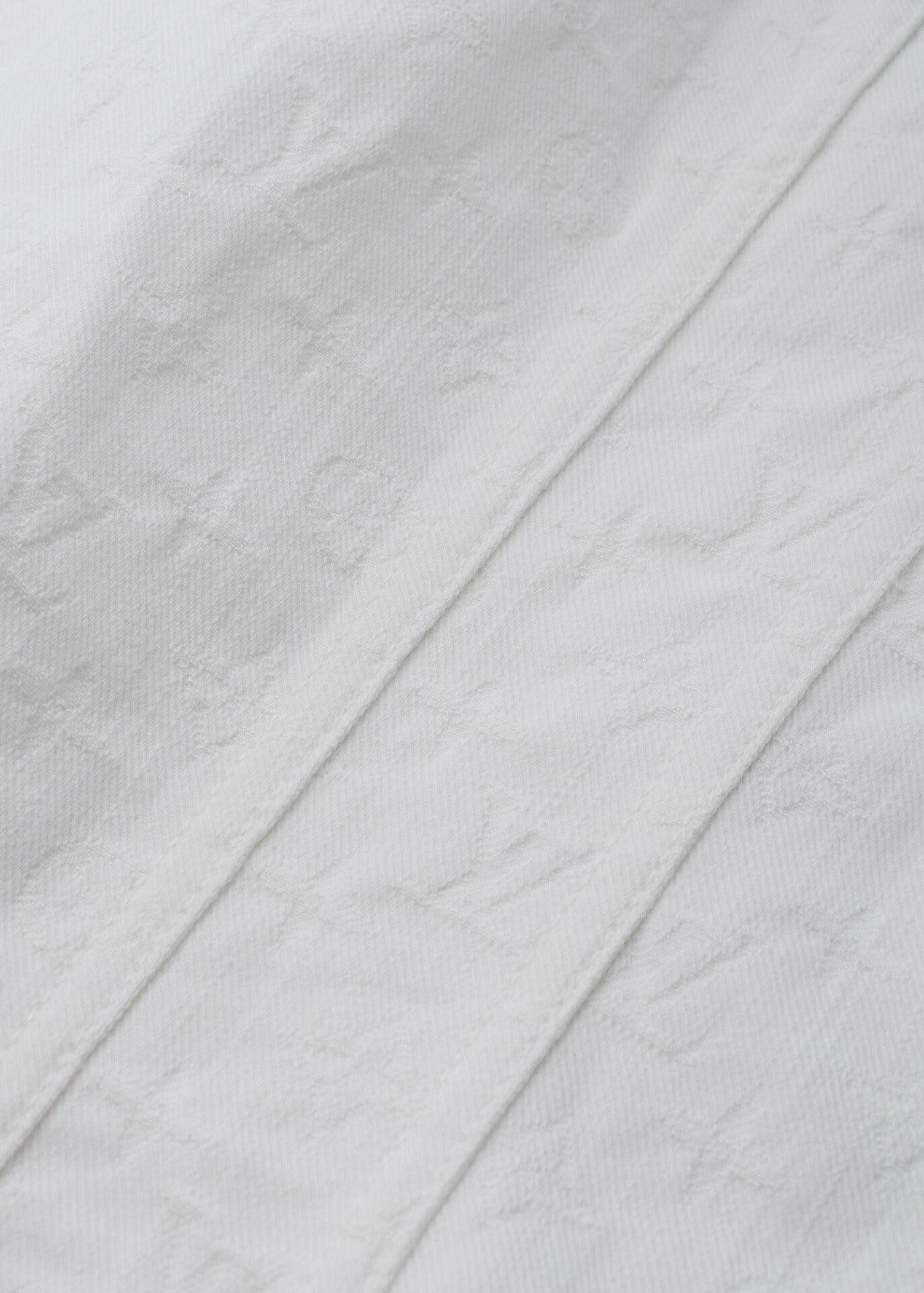 Louis Vuitton Set Up Jacket and Skirt, Monogram, Cotton, White, Silver-Tone Hardware, Pre-Owned - Vintage La Charme