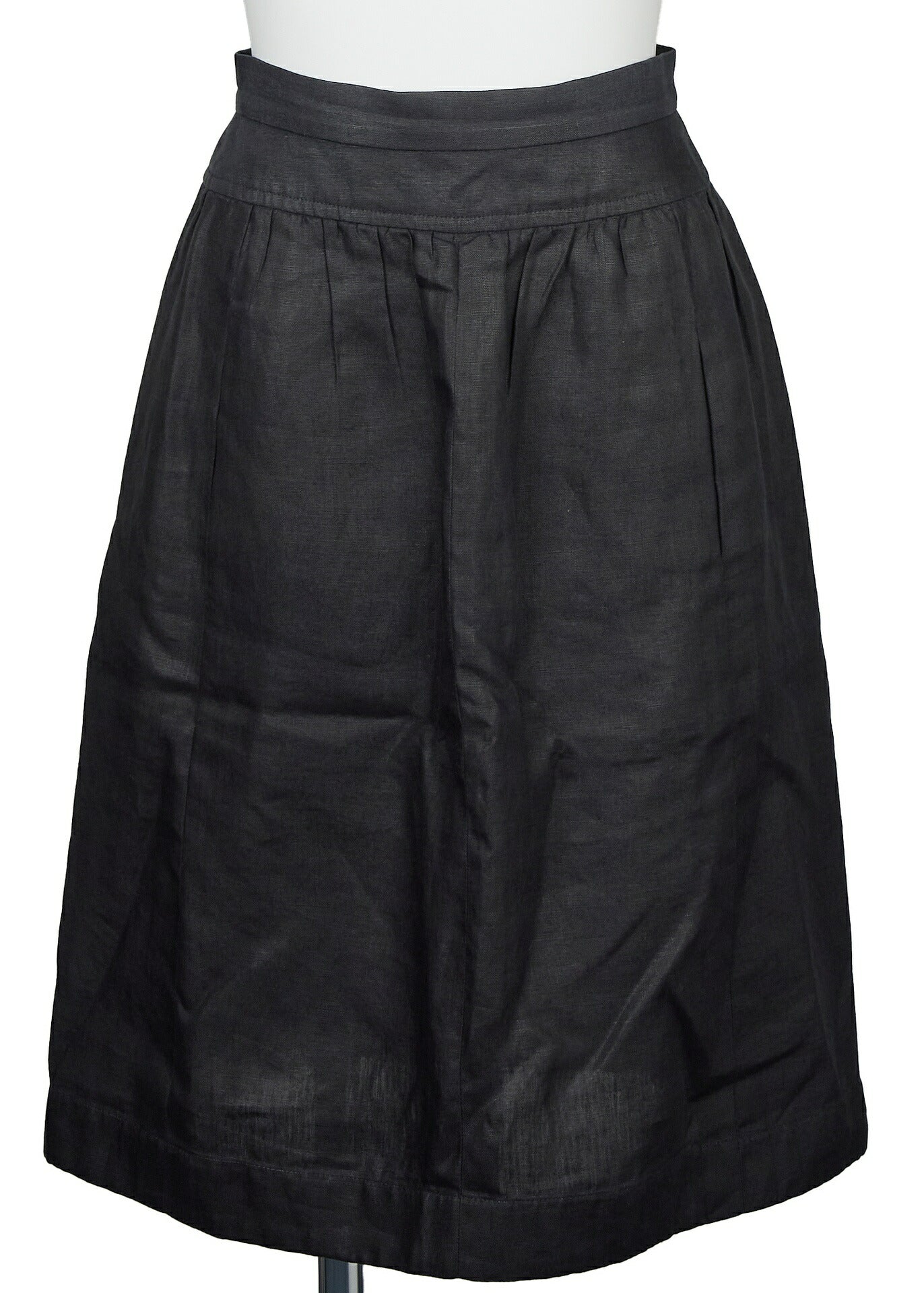 Chanel Jacket Skirt Setup, Paint Pattern, Cotton, Black, Gold-Tone Hardware, Pre-Owned - Vintage La Charme