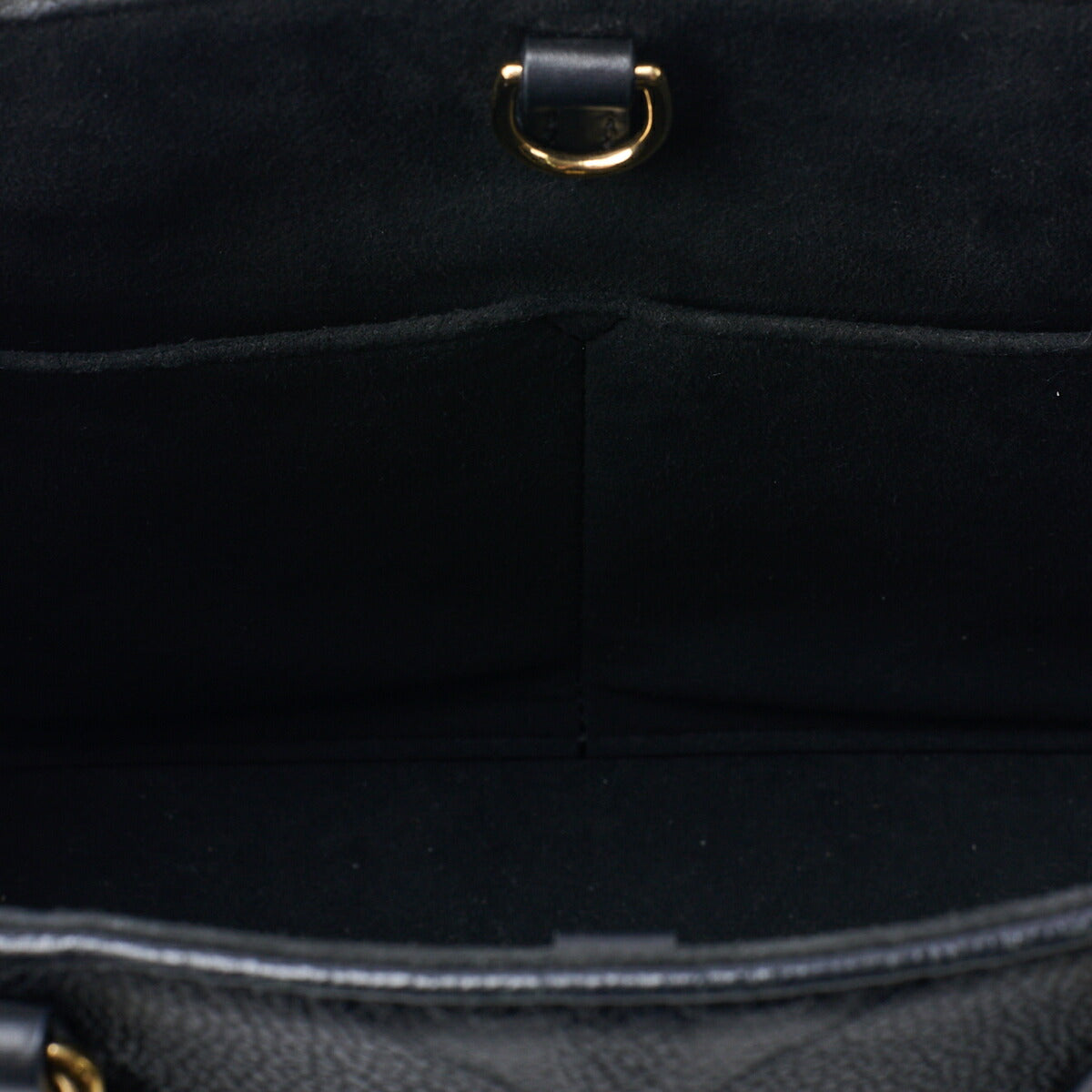 Louis Vuitton OnTheGo PM Tote Bag 2WAY Monogram Unplanted Leather Black Gold-Tone Hardware Pre-Owned - Vintage La Charme