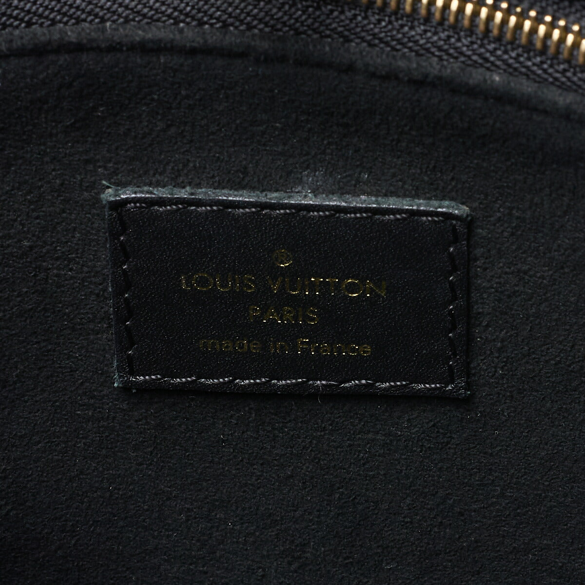 Louis Vuitton OnTheGo PM Tote Bag 2WAY Monogram Unplanted Leather Black Gold-Tone Hardware Pre-Owned - Vintage La Charme