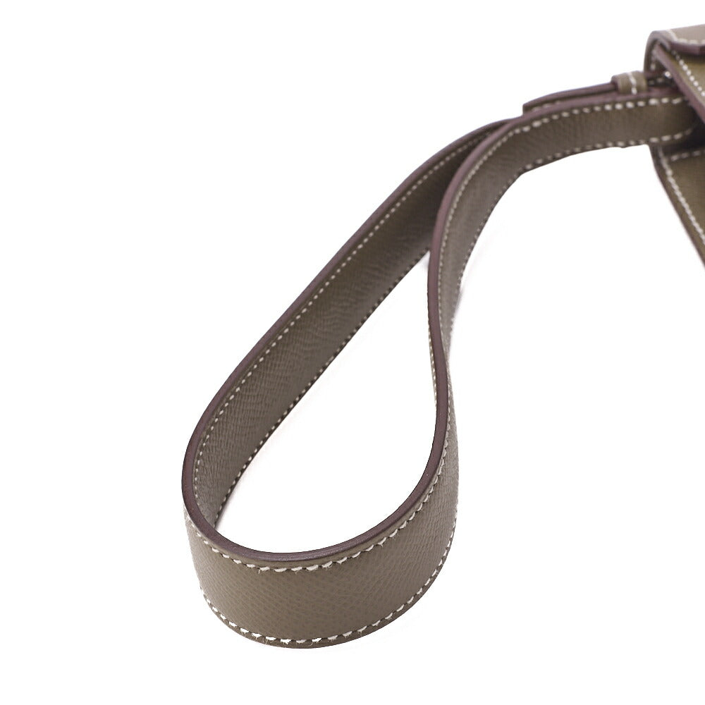 HERMES Shoulder Bag, Kelly Depeche 25, Epson, Etoupe, Silver-Tone Hardware, Pre-Owned - Vintage La Charme