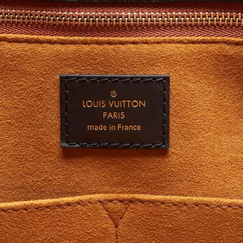 Louis Vuitton Tote Bag On The Go GM Monogram Unplant Noir Gold-Tone Hardware Pre-Owned - Vintage La Charme