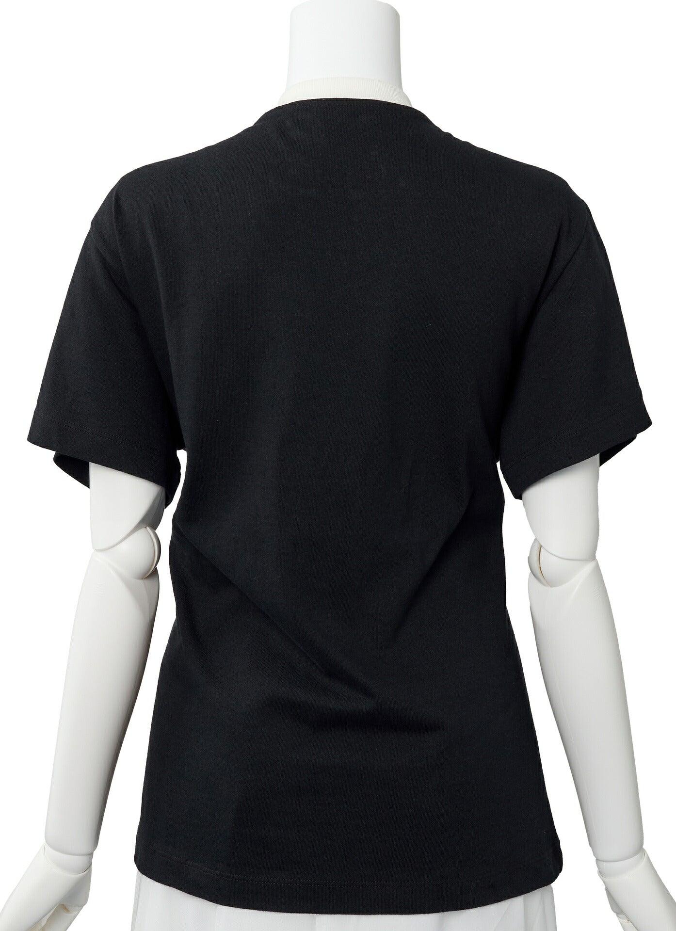 Louis Vuitton T-Shirt, Monogram Chain, Cotton, Black, Gold-Tone Hardware, Pre-Owned - Vintage La Charme