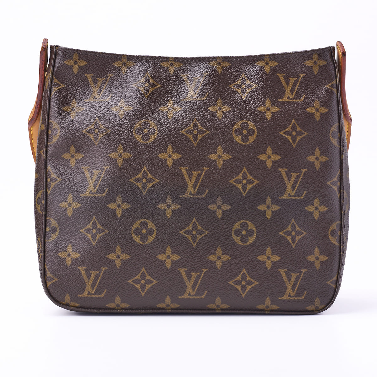 Louis Vuitton Shoulder Bag, Looping MM, Monogram, PVC, Brown, Gold-Tone Hardware, Pre-Owned - Vintage La Charme