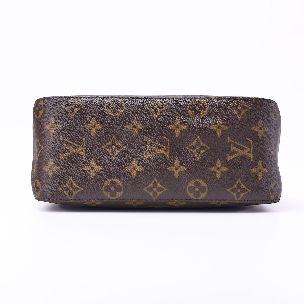 Louis Vuitton Shoulder Bag, Looping MM, Monogram, PVC, Brown, Gold-Tone Hardware, Pre-Owned - Vintage La Charme