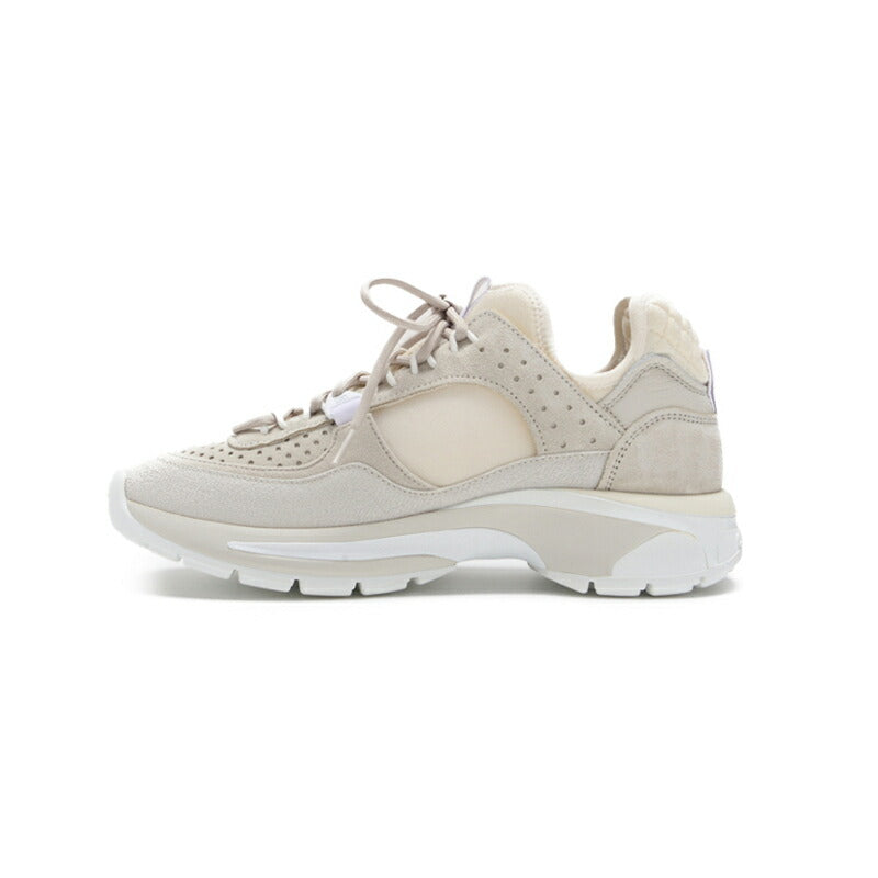 CHANEL Sneakers, Coco Mark, Suede, Light Gray, Gold-Tone Hardware, Pre-Owned - Vintage La Charme