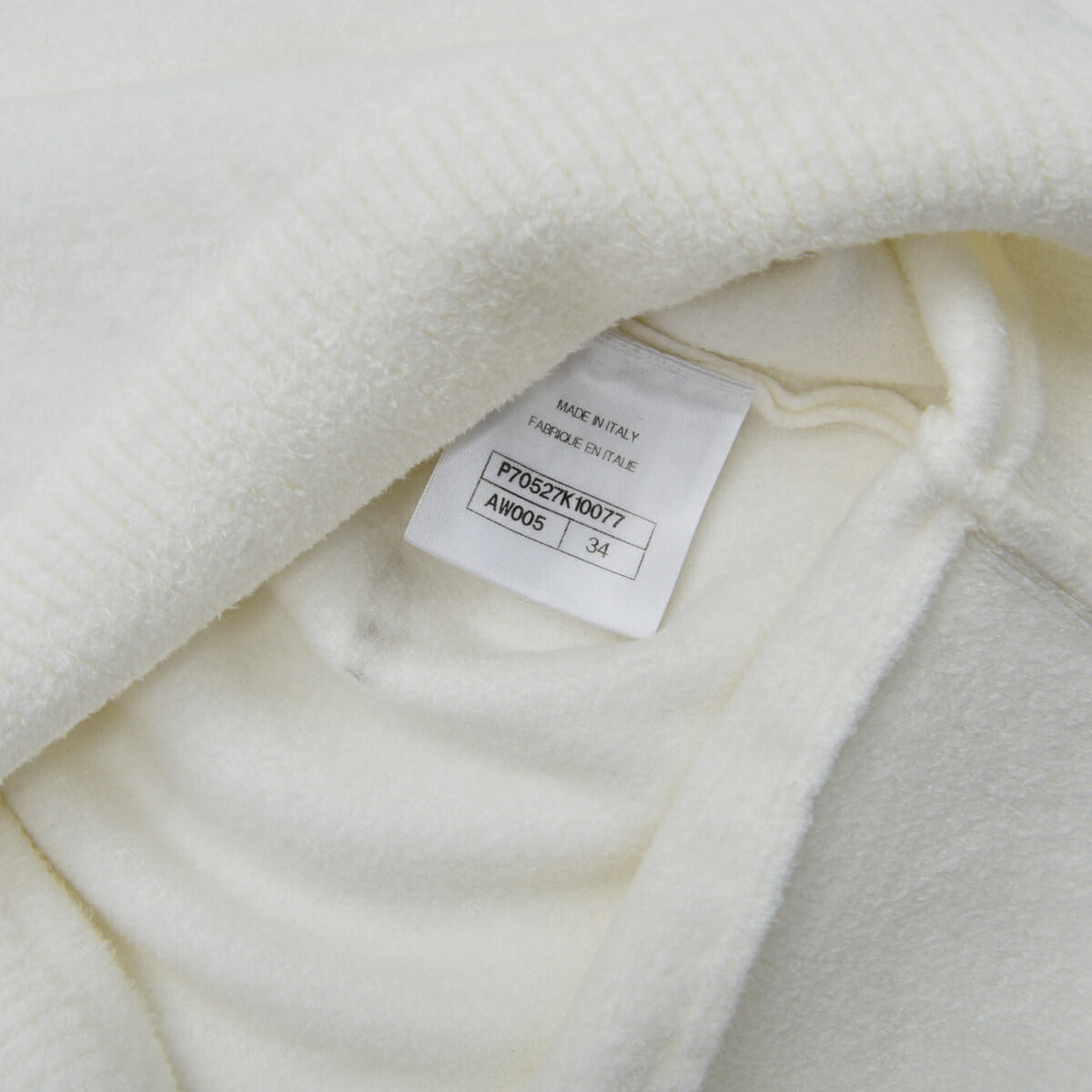CHANEL Polo Shirt, Coco Mark, Pearl Coco Button, Cotton, White, Gold-Tone Hardware, Pre-Owned - Vintage La Charme