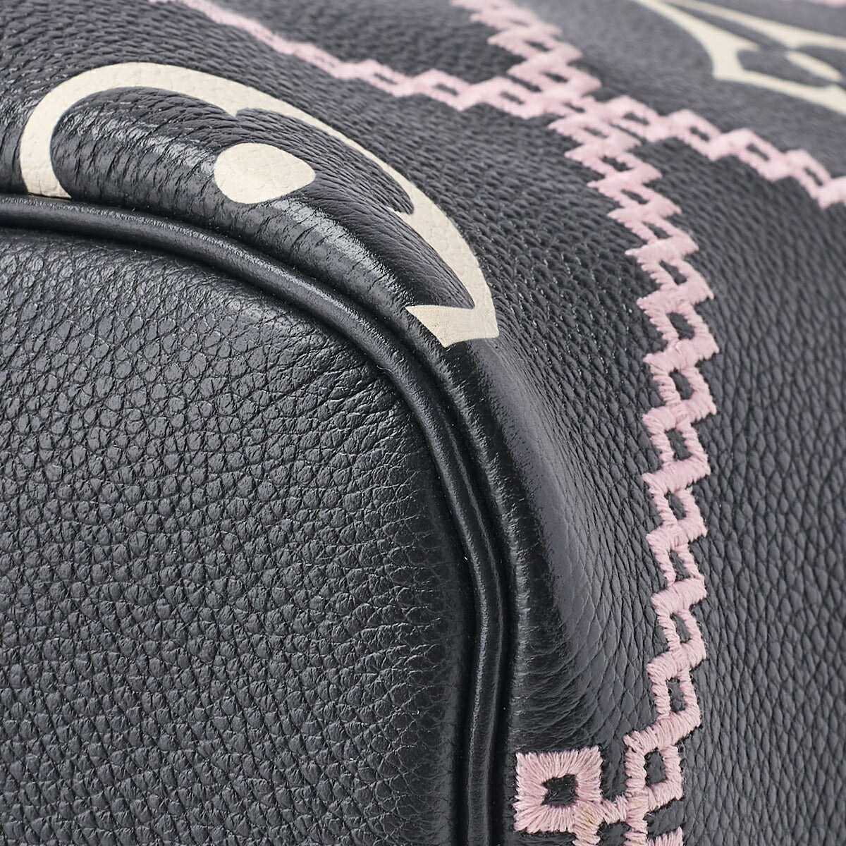 Louis Vuitton Tote Bag Monogram Unplant Nevaful MM Leather Noir Gold-Tone Hardware Pre-Owned - Vintage La Charme