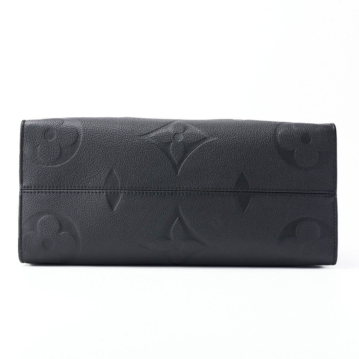 Louis Vuitton Shoulder Tote Bag 2WAY Monogram Unplanted Leather Black Gold-Tone Hardware Pre-Owned - Vintage La Charme