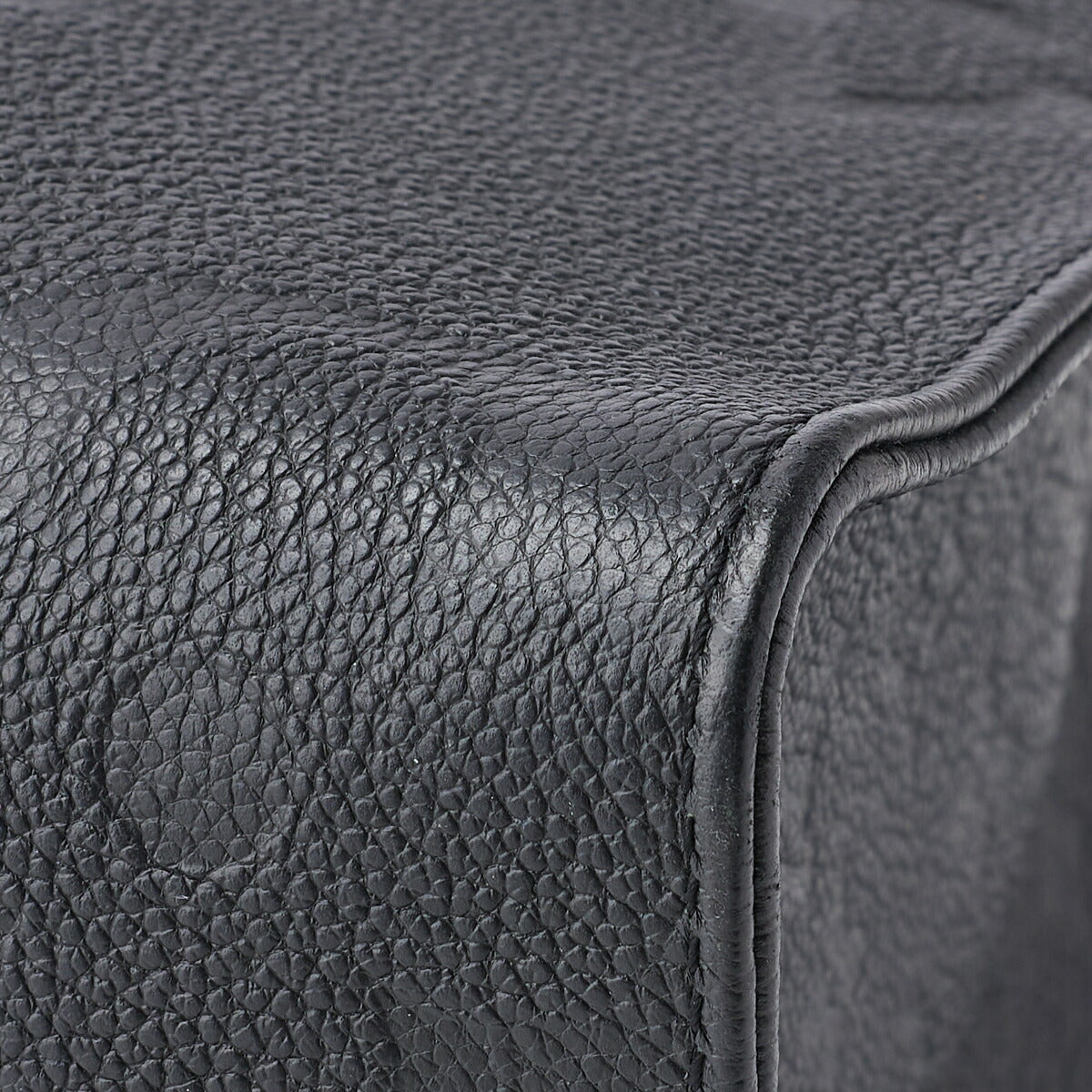 Louis Vuitton Shoulder Tote Bag 2WAY Monogram Unplanted Leather Black Gold-Tone Hardware Pre-Owned - Vintage La Charme