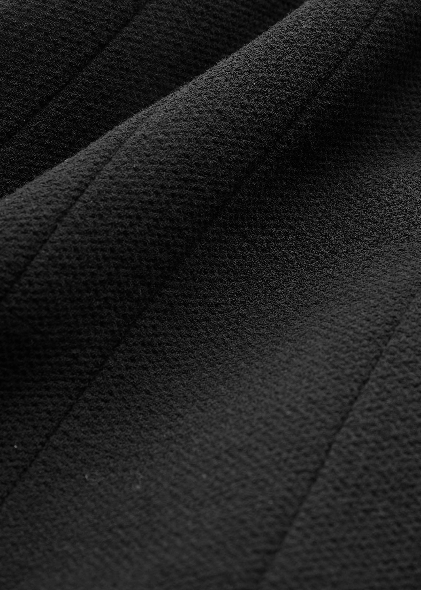 CHANEL Outerwear Coat, Coco Button, Tweed Velvet, Black, Gold-Tone Hardware, Pre-Owned - Vintage La Charme