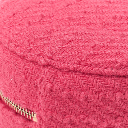 CHANEL 19 Matelasse Chain Shoulder Tote Bag Tweed Pink Gold-Tone Hardware Pre-Owned - Vintage La Charme