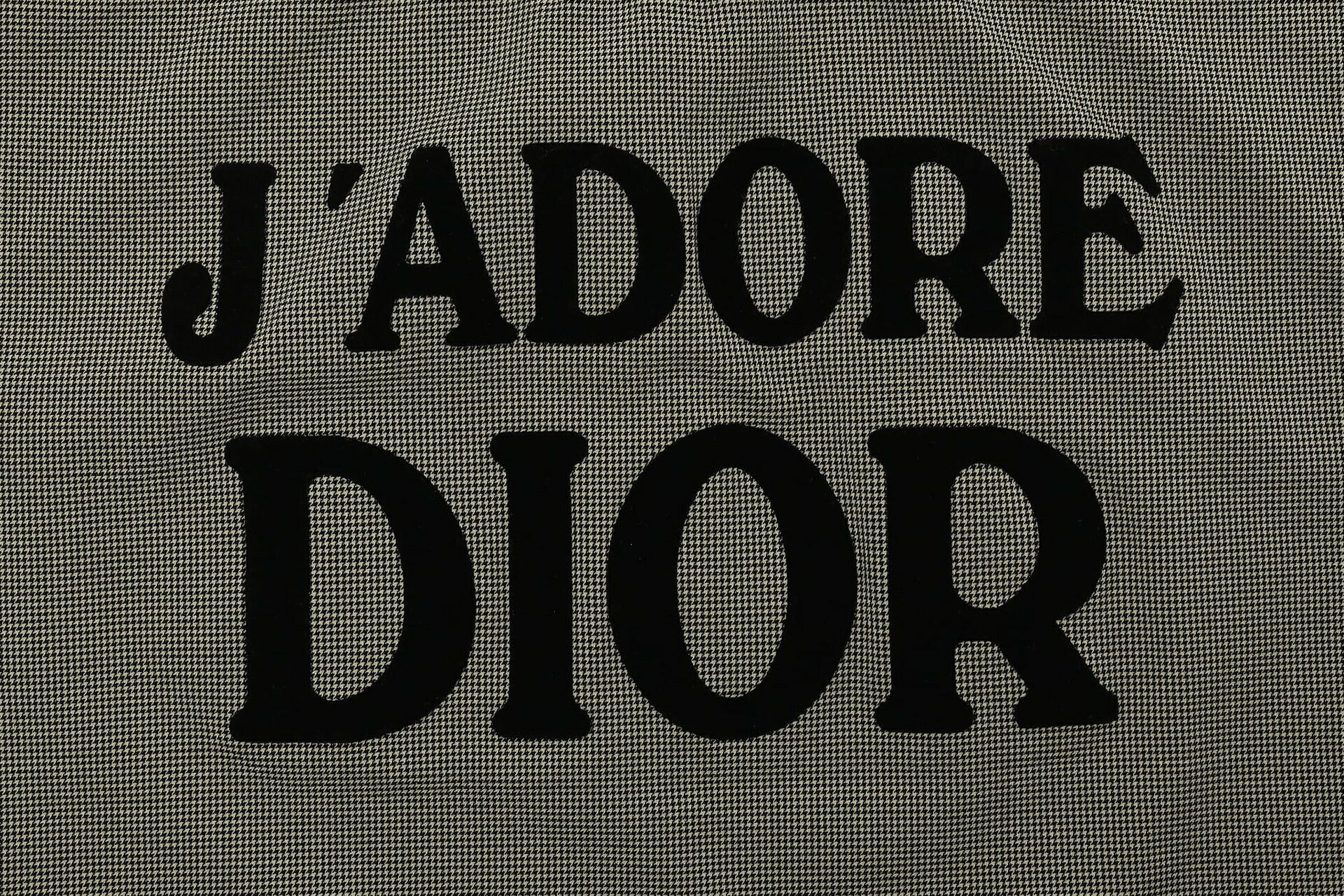 Dior T-Shirt, Staggered Design, 100 Percent Cotton, Black, Silver-Tone Hardware, Pre-Owned - Vintage La Charme