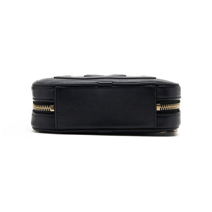 CHANEL Waist Pouch Shoulder Bag, Coco Mark, Lambskin, Black, Gold-Tone Hardware, Pre-Owned - Vintage La Charme