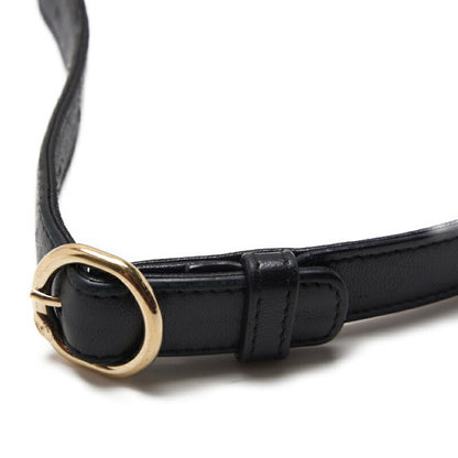 CHANEL Waist Pouch Shoulder Bag, Coco Mark, Lambskin, Black, Gold-Tone Hardware, Pre-Owned - Vintage La Charme