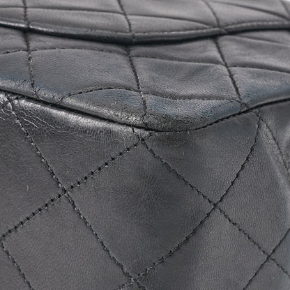 CHANEL Shoulder Bag, Matelasse, Lambskin, Black, Gold-Tone Hardware, Pre-Owned - Vintage La Charme